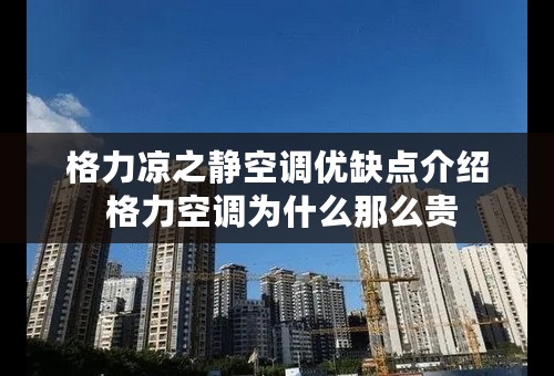 格力凉之静空调优缺点介绍 格力空调为什么那么贵