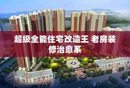 超级全能住宅改造王 老房装修治愈系