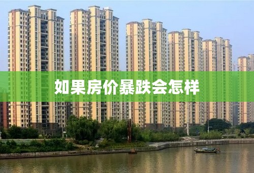 如果房价暴跌会怎样