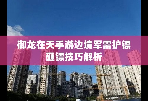 御龙在天手游边境军需护镖砸镖技巧解析