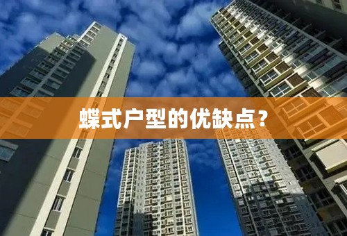 蝶式户型的优缺点？