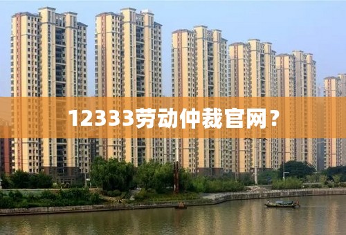 12333劳动仲裁官网？